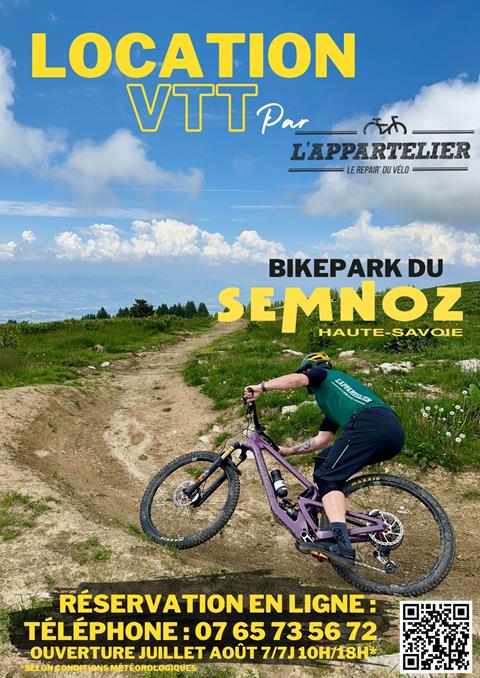 Location VTT au Semnoz